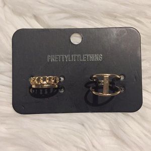 ⭐️ PrettylittleThing Ring Set